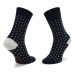 Tom Tailor Súprava 4 párov vysokých detských ponožiek 93150X Tmavomodrá