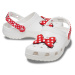 Dievčenské kroksy (rekreačná obuv) CROCS Disney Minnie Mouse Classic Clog T white red