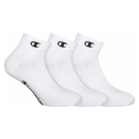 3PACK ponožky Champion biele (Y08QH-8V0) L