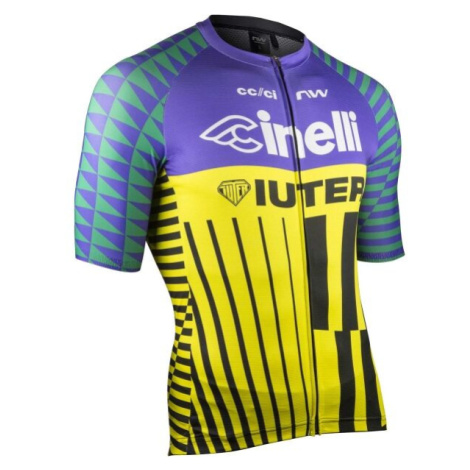 Northwave CINELLI Pánsky cyklistický dres, tmavo zelená, veľkosť North Wave