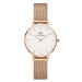 Hodinky Daniel Wellington Petite 28 Melrose dámske, ružová farba