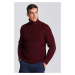 ROLÁK GANT D2. TEXTURED ROLL NECK BURGUNDY