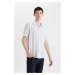 DEFACTO Regular Fit Polo Neck Short Sleeve Shirt