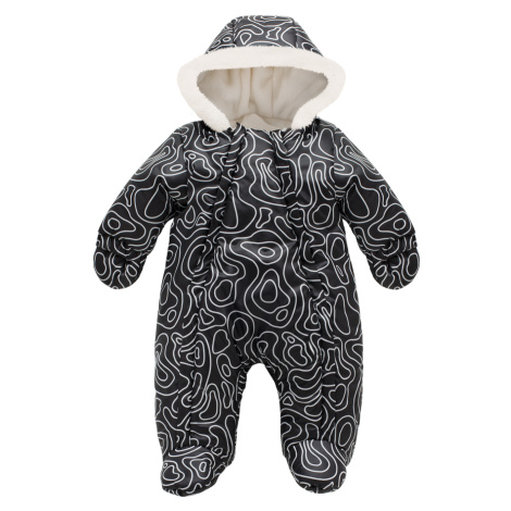 Pinokio Kids's Winter Warm Overall Black/Pattern