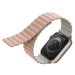 UNIQ Revix obojstranný remienok pre Apple Watch 41/40/38mm Blush (ružový/béžový)