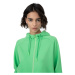 Dámska mikina so zipsom 4F SWEATSHIRT F536-41S-GREEN