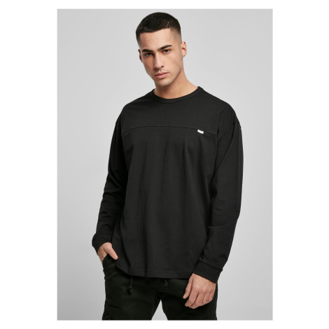 Organic Cotton Short Curved Oversized LS Black Urban Classics