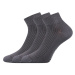 Voxx Setra Unisex športové ponožky - 3 páry BM000000599400100299 tmavo šedá