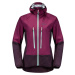 FUCHSIOVÁ DÁMSKA SOFTSHELLOVÁ BUNDA JACK WOLFSKIN ALPSPITZE HOODY JKT W 1307391-1014