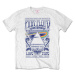 Pink Floyd tričko Carnegie Hall Poster Biela