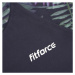 Fitforce NILSEN Dievčenské fitness tričko, tmavo modrá, veľkosť