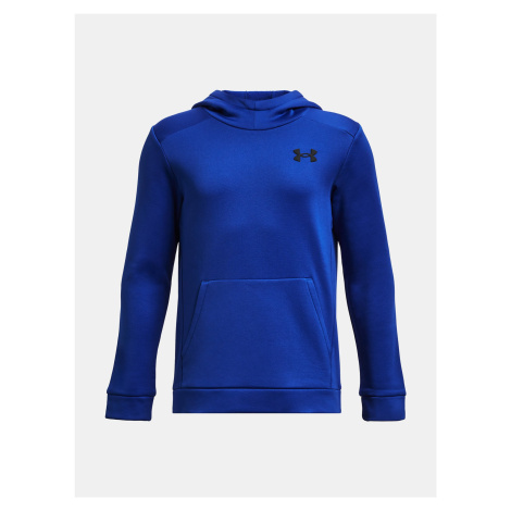 Modrá športová mikina Under Armour UA Armour Fleece Graphic HD