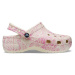 Crocs CLASSIC PLATFORM SNAKEPRINT CLOG W Dámska nazúvacia obuv, béžová, veľkosť 41/42