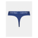 Calvin Klein Underwear Stringové nohavičky 000QF7188E Tmavomodrá