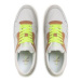 Calvin Klein Jeans Sneakersy Retro Runner Fluo Contrast YM0YM00619 Biela