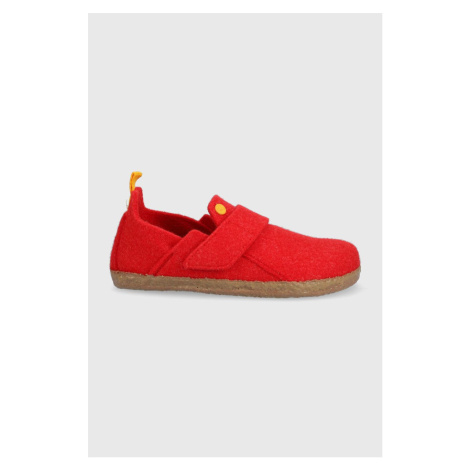 Detské papuče Birkenstock červená farba