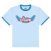 Run-DMC tričko Hollis Crew Modrá