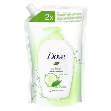 Dove Go Fresh uhorka tekuté mydlo náplň 500ml