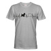 Pánské tričko pre milovníkov zvierat - Bišon tep