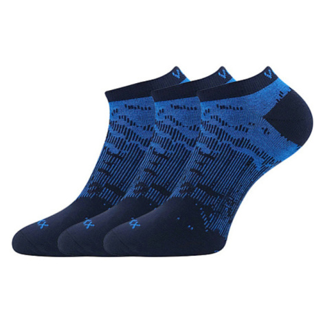 Voxx Rex 18 Unisex nízke ponožky - 3 páry BM000004106100100217 modrá