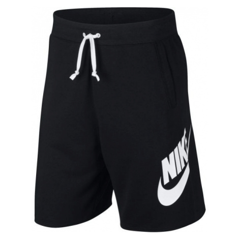 Nike NSW HE SHORT FT ALUMNI čierna - Pánske šortky