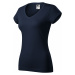 Malfini Fit V-NECK Dámske tričko 162 námorná modrá