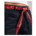 Superdry Chino nohavice  námornícka modrá / jasne červená / šedobiela