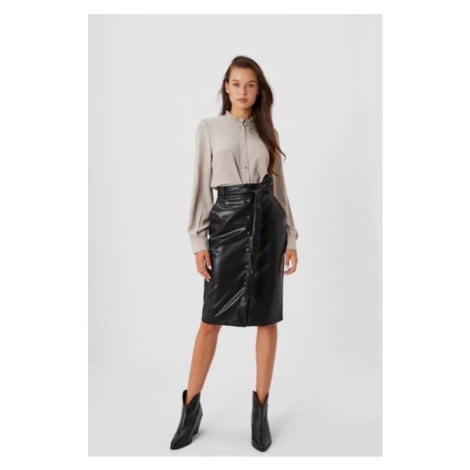 Skirt made of imitation leather Moodo