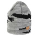 Finmark FC2222 Zimná pletená čiapka, sivá, veľkosť