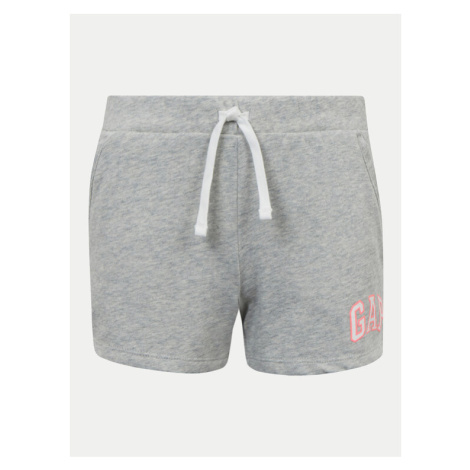 Gap Športové kraťasy 587591-02 Sivá Regular Fit