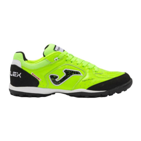 Pánske futbalové kopačky turfy JOMA Top Flex M TF fluorescent green