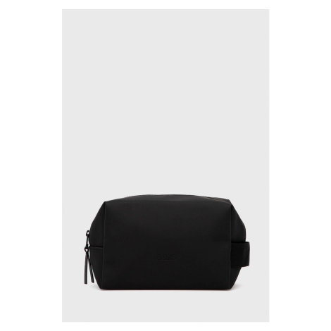 Kozmetická taška Rains 15580 Wash Bag Small 15580.01-Black, čierna farba