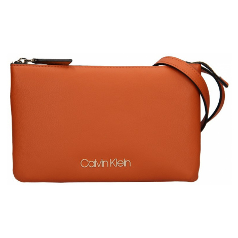 Dámska crossbody kabelka Calvin Klein Ruby - oranžová