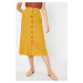 Koton Skirt - Yellow - Midi