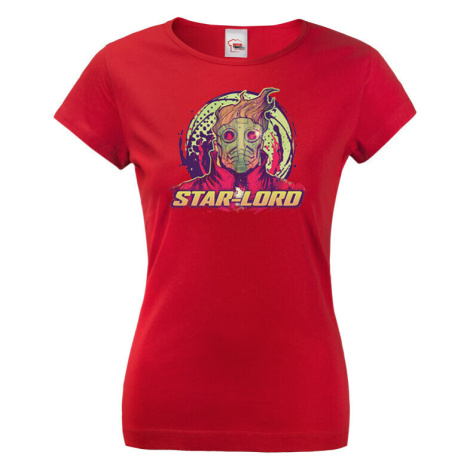 Dámské tričko s potlačou Star Lord- ideálny darček pre fanúšikov Marvel