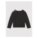 Calvin Klein Jeans Blúzka Shadow Logo IG0IG01161 Čierna Regular Fit