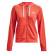 Mikina Under Armour Rival Terry Fz Hoodie Vermillion