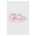 Detské sandále Polo Ralph Lauren ružová farba