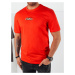 Men's T-shirt with orange print Dstreet