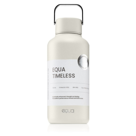 Equa Timeless fľaša na vodu z nehrdzavejúcej ocele malá farba Latte
