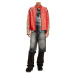 Bunda Diesel L-Ruscha Jacket Racing Red