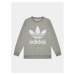 Adidas Mikina Trefoil GD2709 Sivá Regular Fit