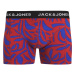 JACK & JONES Boxerky  námornícka modrá / modrozelená / červená