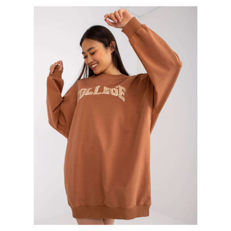 Sweatshirt-FA-BL-7649.85P-light brown