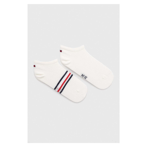 Detské ponožky Tommy Hilfiger 2-pak béžová farba