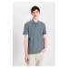 DEFACTO New Regular Fit Short Sleeve Polo Basic T-Shirt