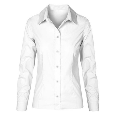 Promodoro Dámska košeľa s dlhým rukávom E6315 White