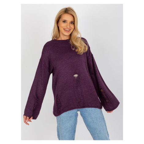 Sweater-BA-SW-8043.03-dark purple