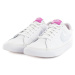 Dievčenská vychádzková obuv NIKE Court Legacy white gfootball grey cosmic fuchsia