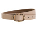 Beige women's belt OCH BELLA